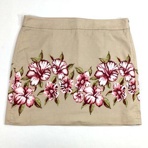 LOFT Outlet straight skirt side zip lined (E603)